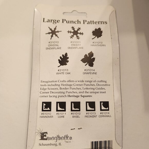 Bumblebee Large Hole Punch Emagination paper Scrapbook Garden - Picture 5 of 5